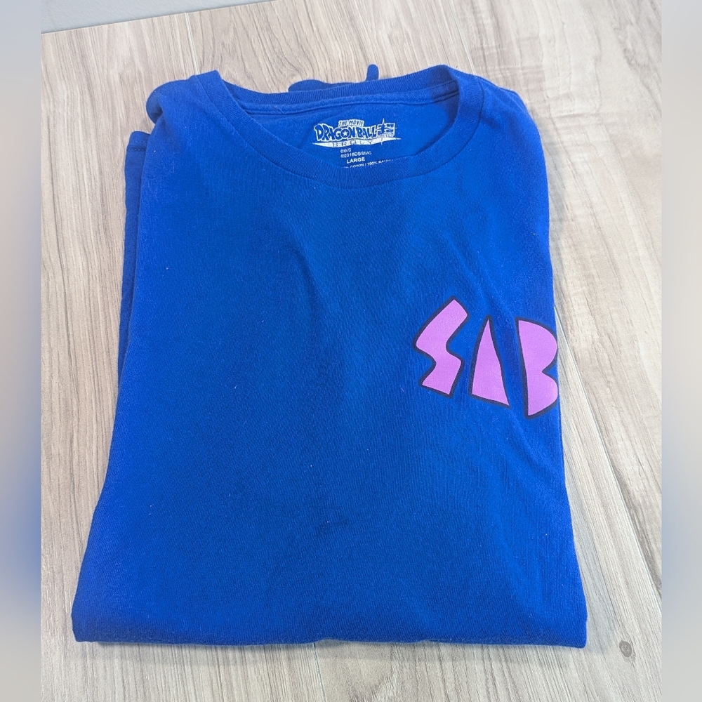 DRAGON BALL Z LONG SLEEVE TEE Size Large SUPER BROLY SAB GOKU